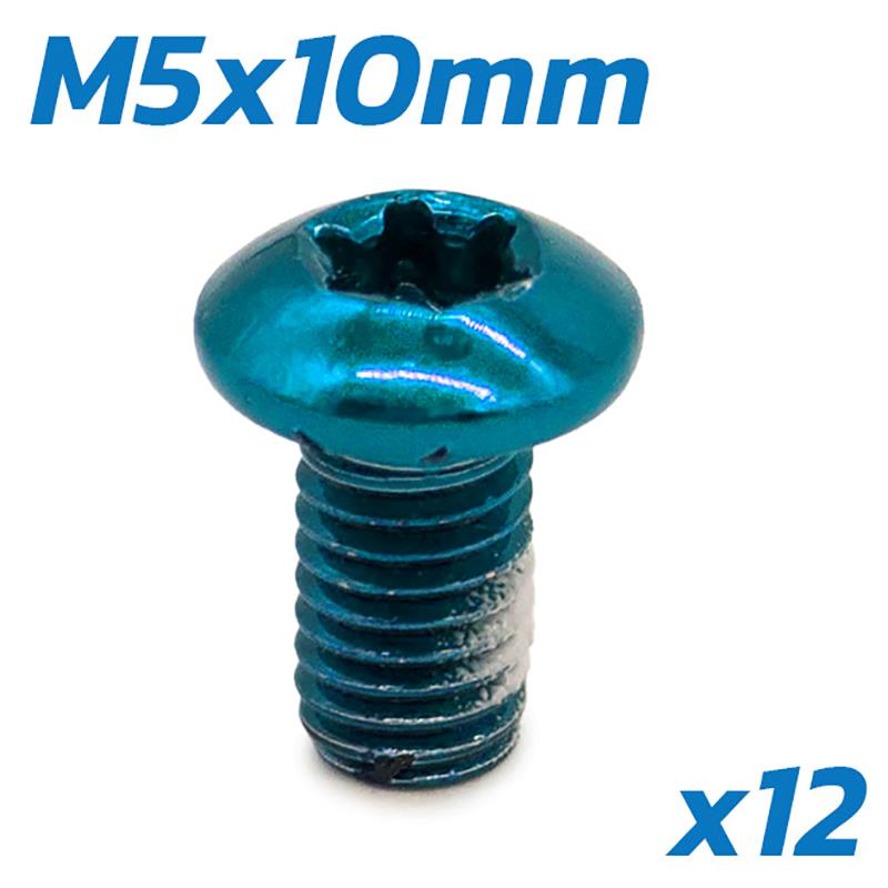 Parafuso M5x10 para discos de travão - 12 unid. 