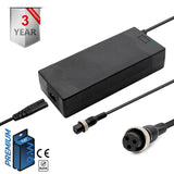 Cargador (48-60V) premium 2A conector Gx16 [Ewheel]