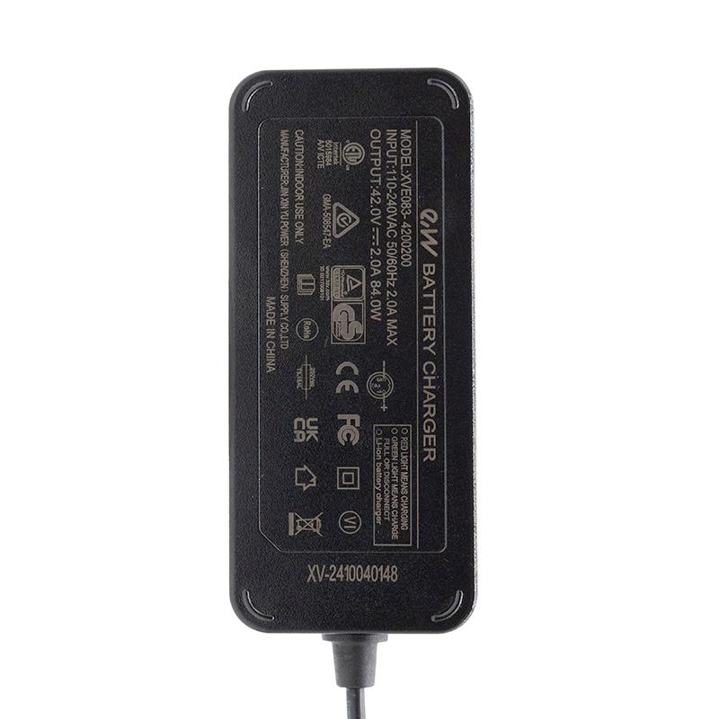 Premium-Ladegerät 36v (Ausgang 42v) 2A Gx16-Stecker [Ewheel]