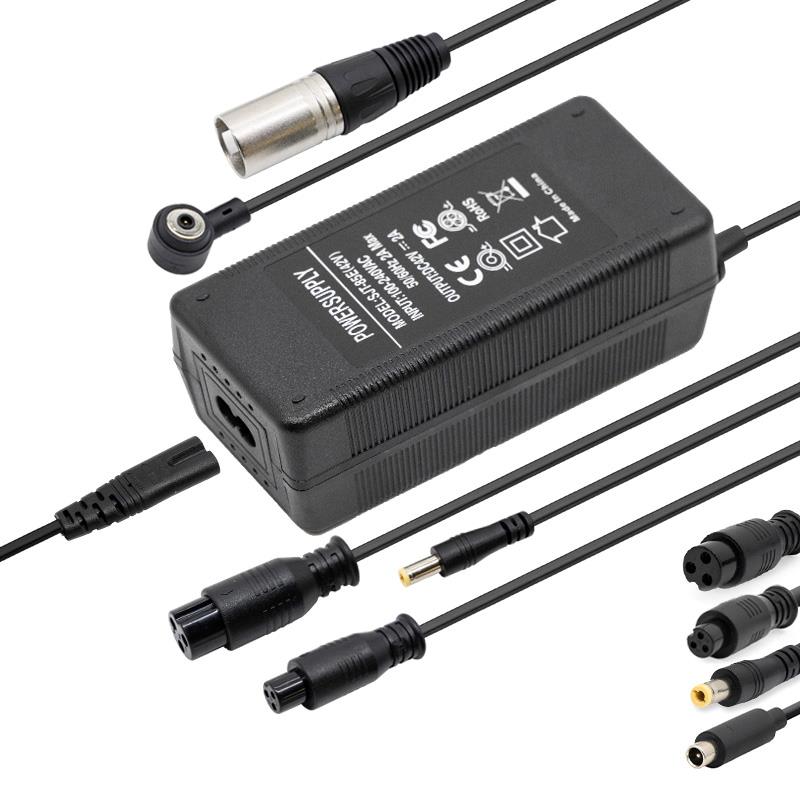 Multi-Connector Charger 36V - 52V 2A