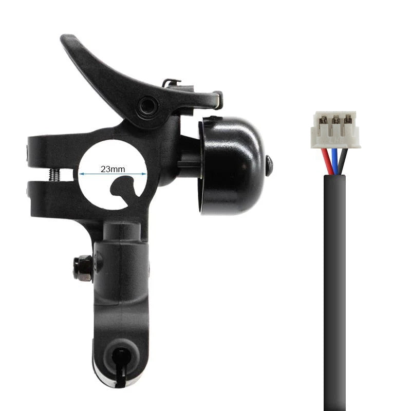Maneta de freno con hall, tensor y timbre L para Ninebot F y D - Conector JST ZH