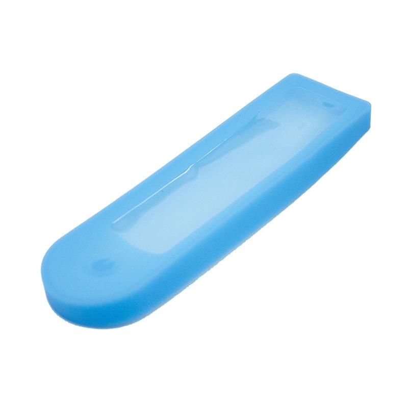 Protettore in silicone impermeabile blu per display dritto