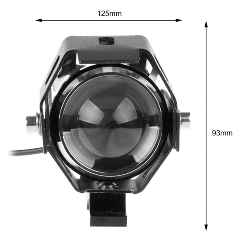 LED reflektor U5 12-85V czerwony
