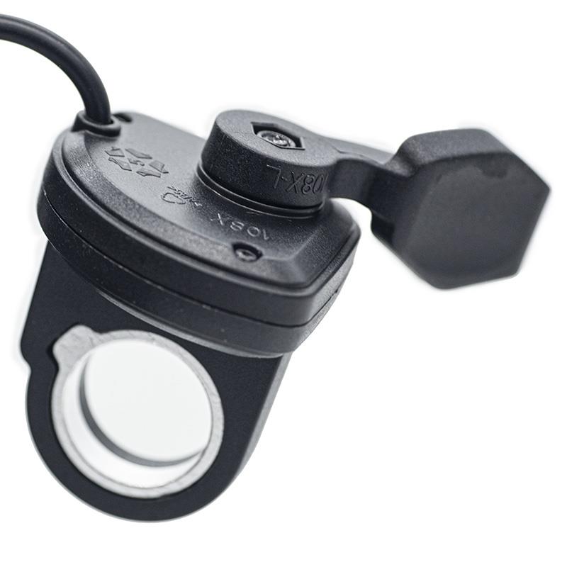 Acelerador con conector SM negro L