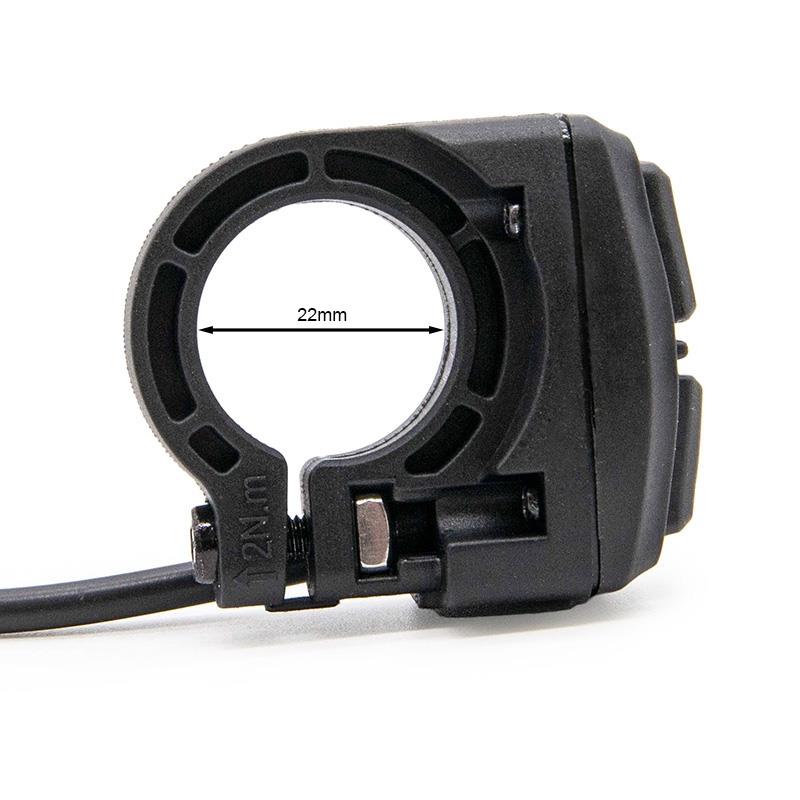 Botonera para Single-dual/Luz advertencia 2F - 1,5m