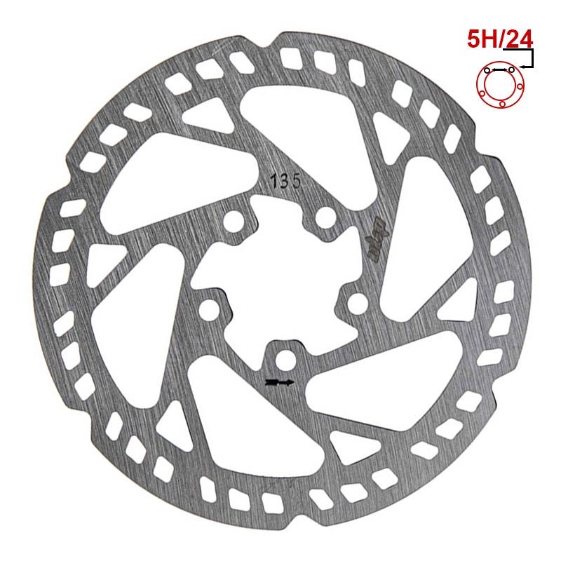 Brake Disc 135mm 5H Silver