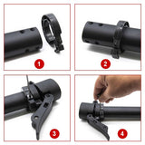 Mástil con cierre frontal 66,5 cm para Max G30