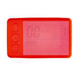 Protection en silicone rouge étanche pour écran S866