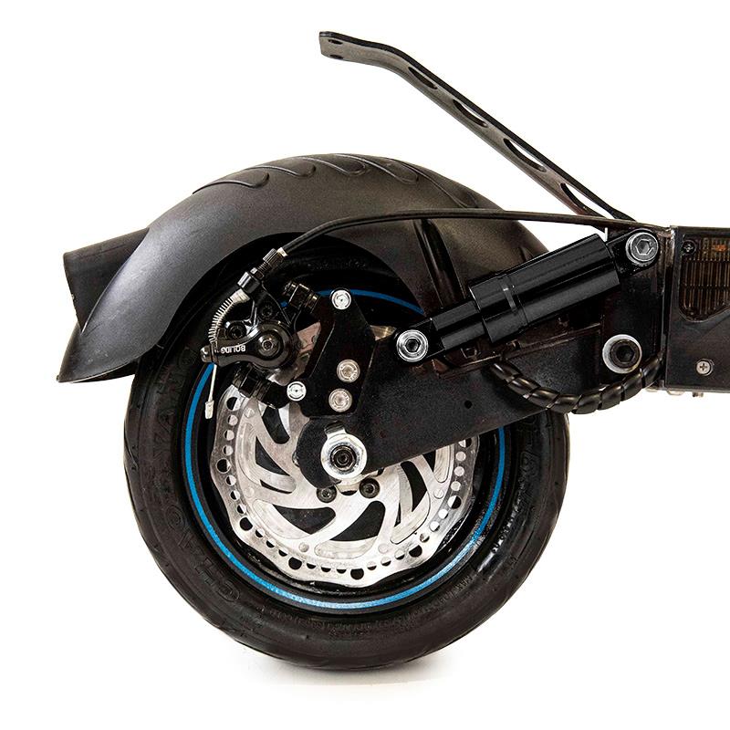 Black rear Suspension 120 mm - 2 Pcs