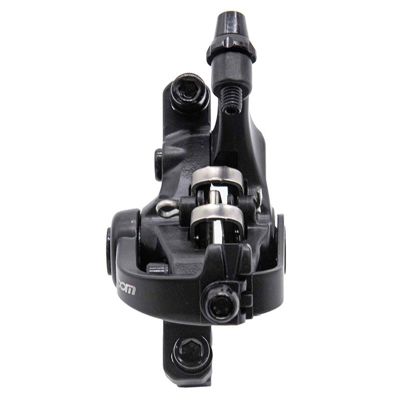 Pinça de freio DB680/RT004-M01 mecânica L 70mm preta [Zoom] - Com suporte F160/R140 