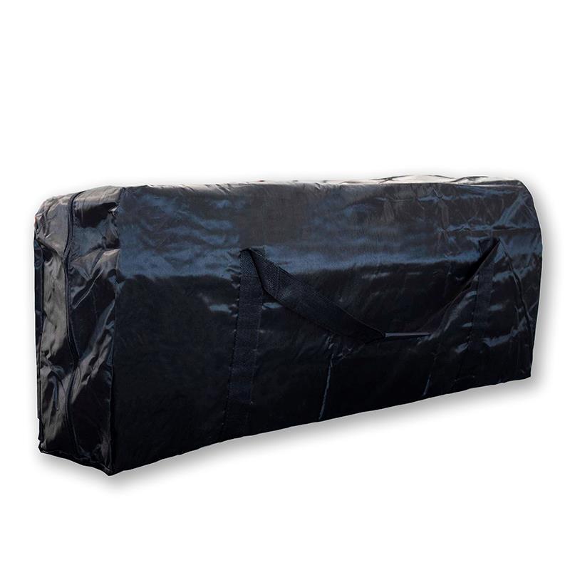 Wasserdichter Stoffbezug 100x40x20 cm schwarz