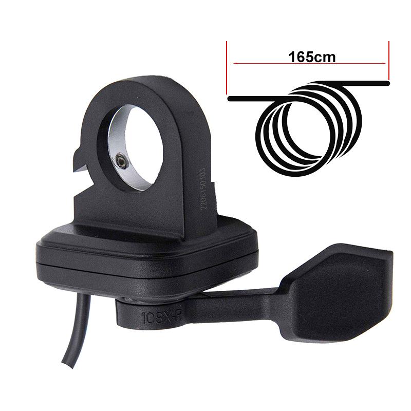 Accélérateur noir avec connecteur SM – 1,6 m