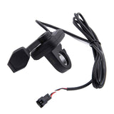 Accélérateur noir avec connecteur SM – 1,6 m
