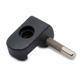 Uña de acero inox negra con pasador 6mm para Xiaomi Mi3