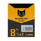 Cámara premium 2.0mm grosor 8,5x2(156) válvula 90x90º [Black cat]