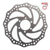 Bremsscheibe R6 160mm 6H Silber - 48mm