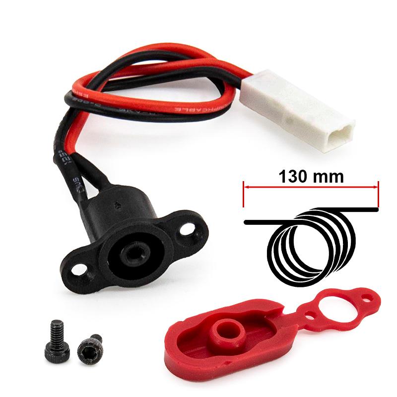 38925-1 - Porta di ricarica DC 8mm con coperchio magnetico per Xiaomi 1S, Essential e Pro2