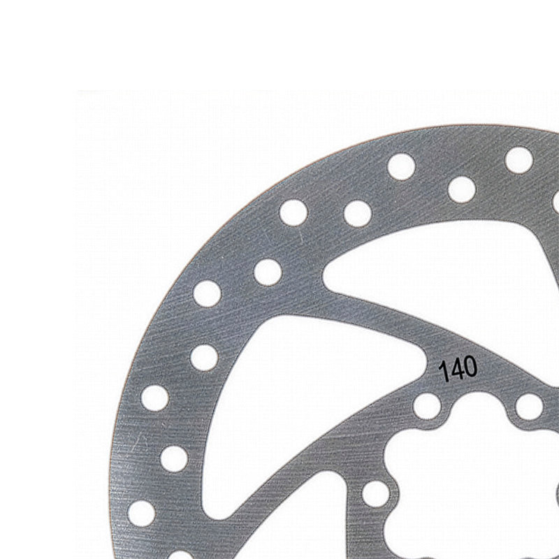 140mm 6H Bremsscheibe silber