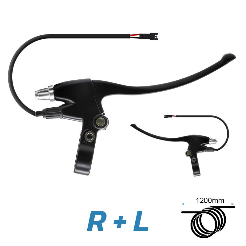Manete de travão com sensor e tensor R e L - Conector SM 1,2M 