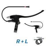 Manete de travão com sensor e tensor R e L - Conector SM 1,2M 