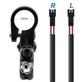 Manete de travão com sensor e tensor R e L - Conector SM 1,2M 