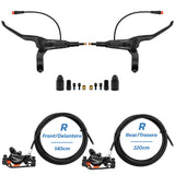 Kit de freno hidráulico negro A5-D Delantero R trasero R [NUTT]