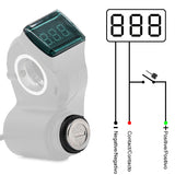 Llave de contacto con voltímetro - Conector SM