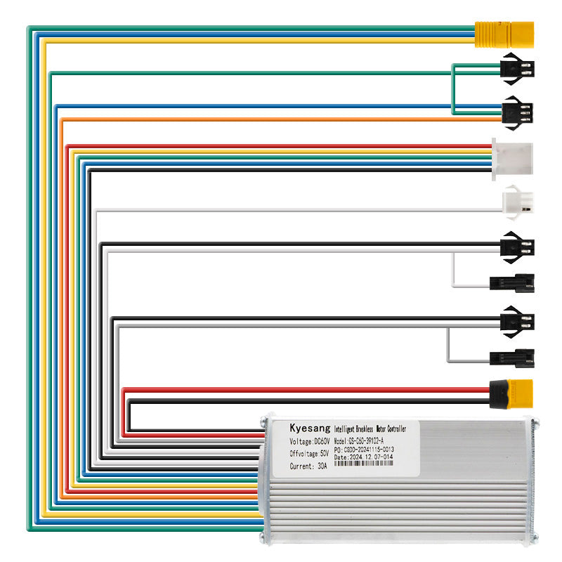 Regler 60V 30A 1500W-A LCD QS-S4 [Kyesang]