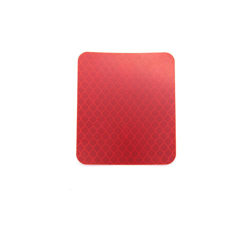 Adesivo refletivo 50x60mm vermelho para pára-lamas Xiaomi - 10 unidades