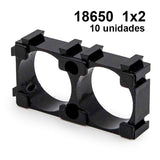 Soporte baterías 18650 - 10 uds