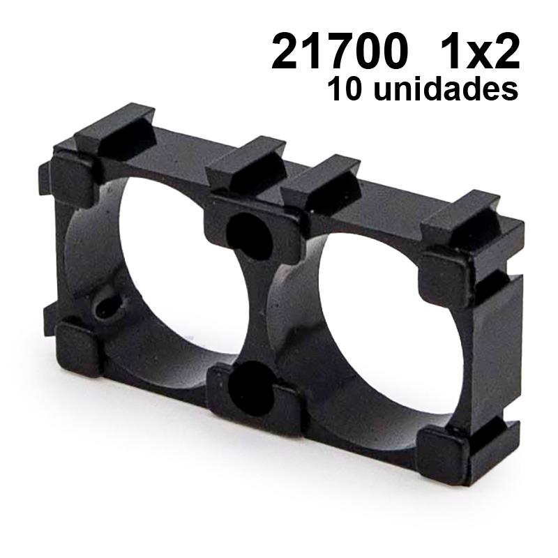 Soporte baterías 21700 - 10 uds