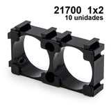 Soporte baterías 21700 - 10 uds