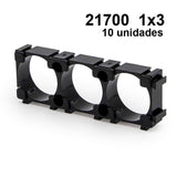 Soporte baterías 21700 - 10 uds