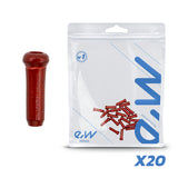 Tope cable de freno rojo - pack de 20 uds