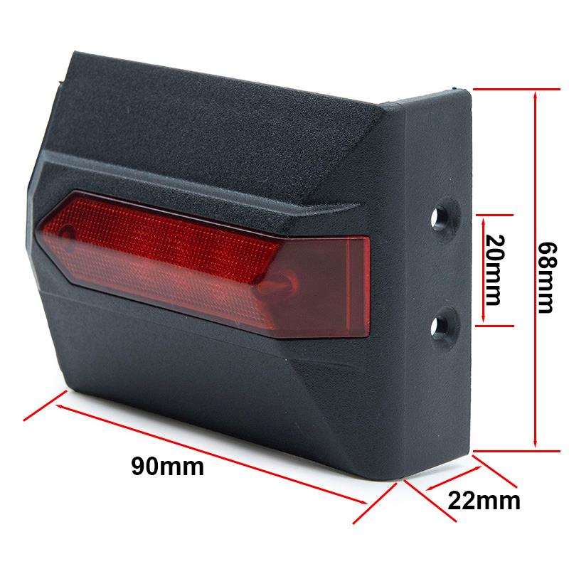 Embellecedor luz trasera para Kukirin G2 Pro