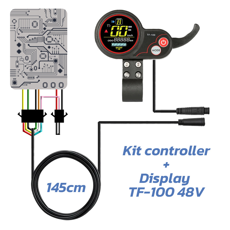 Electronic Kit TF-100 36/48V 20A 500/800W