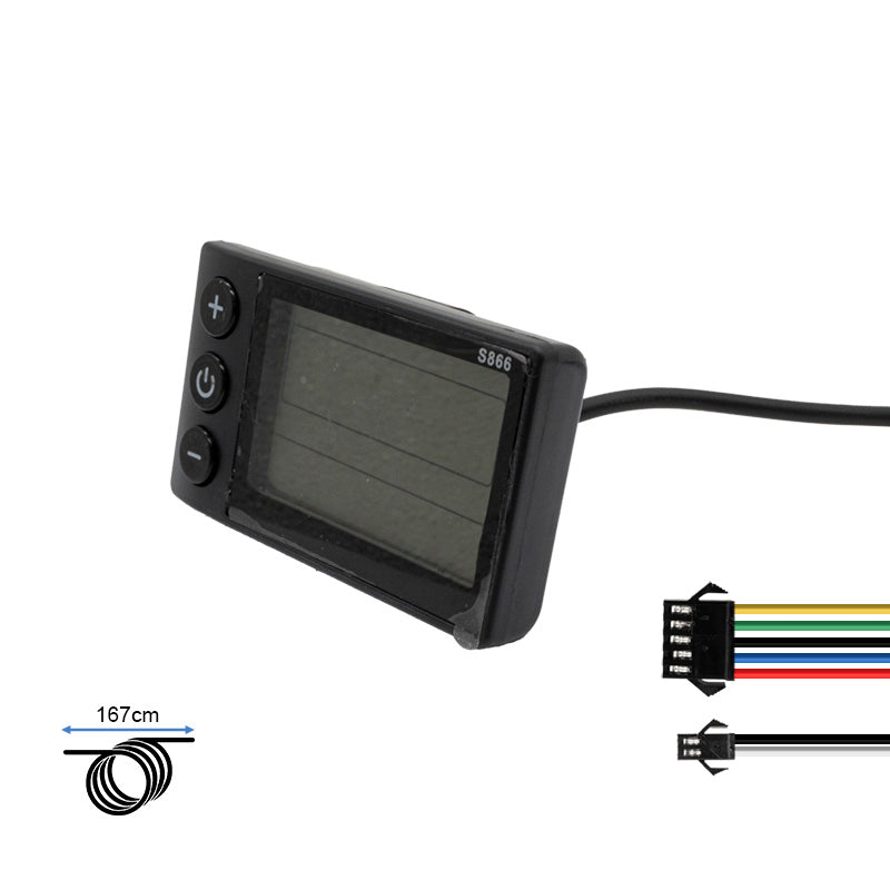 Kit elettronico S886 24 / 36 / 48V 13A 250 / 350 / 500W