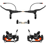Black Hydraulic Brake Kit A5-D Front R Rear L NUTT