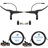 Black Hydraulic Brake Kit A5-D Front R Rear R [NUTT]