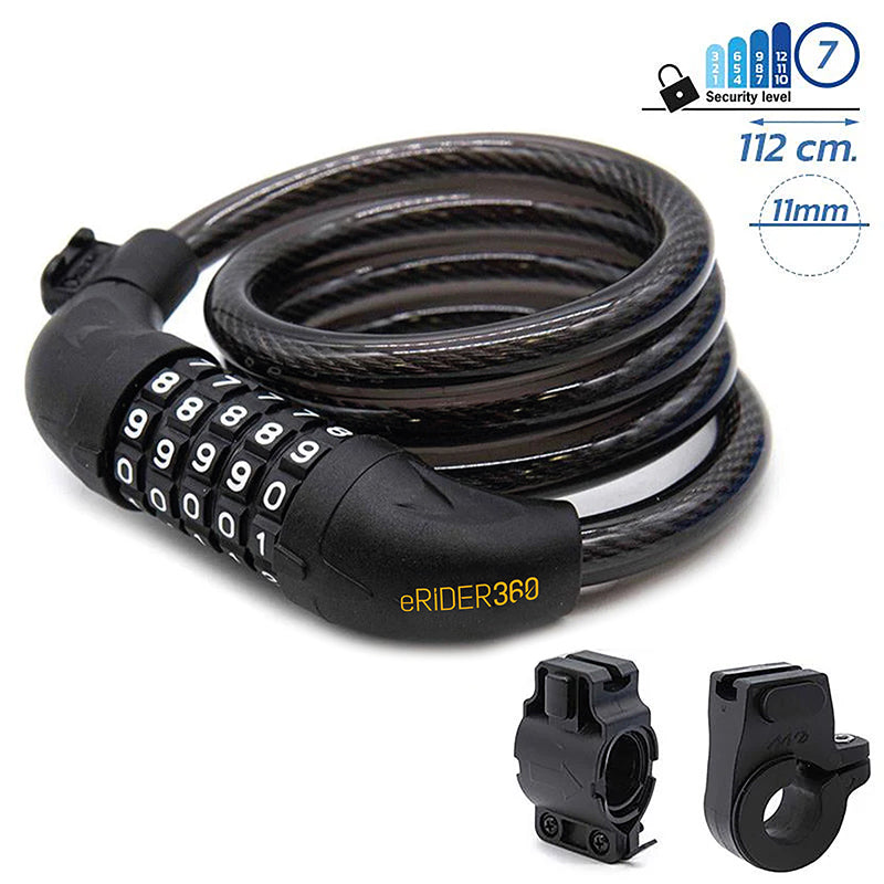 Cable lock with password - 1.1M