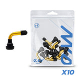 Válvula tubeless curva 90° - 10uds