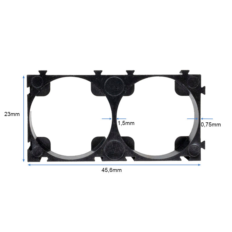 Supporto batterie 21700 - 10 pz