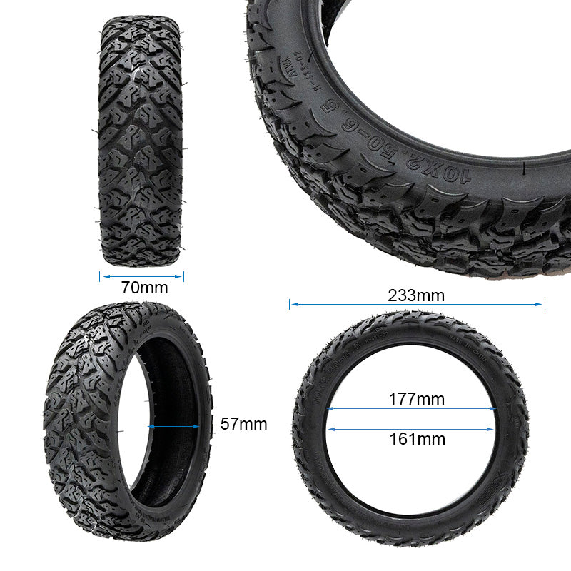 Pneu sem câmara offroad 10x2,5-6,5 [Xuancheng] 