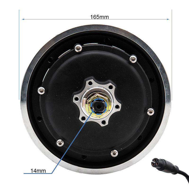 Motor 52V 1200W 6/B38 KuKirin G3 Pro - hinten