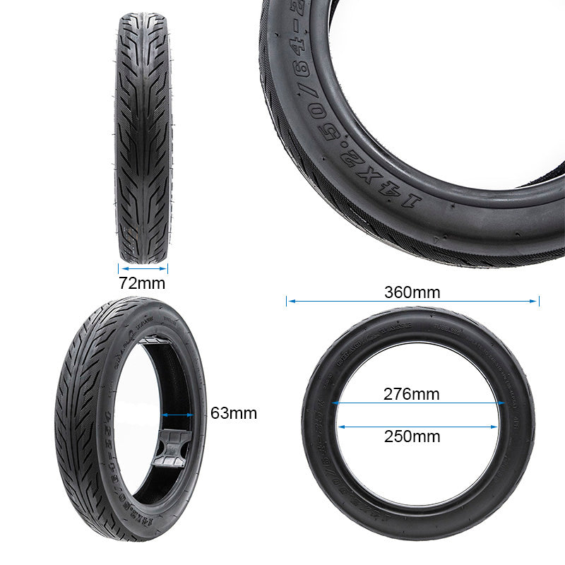 Neumático Tubeless Cityroad 14x2,5-10 / 64-254-10 [Chaoyang]
