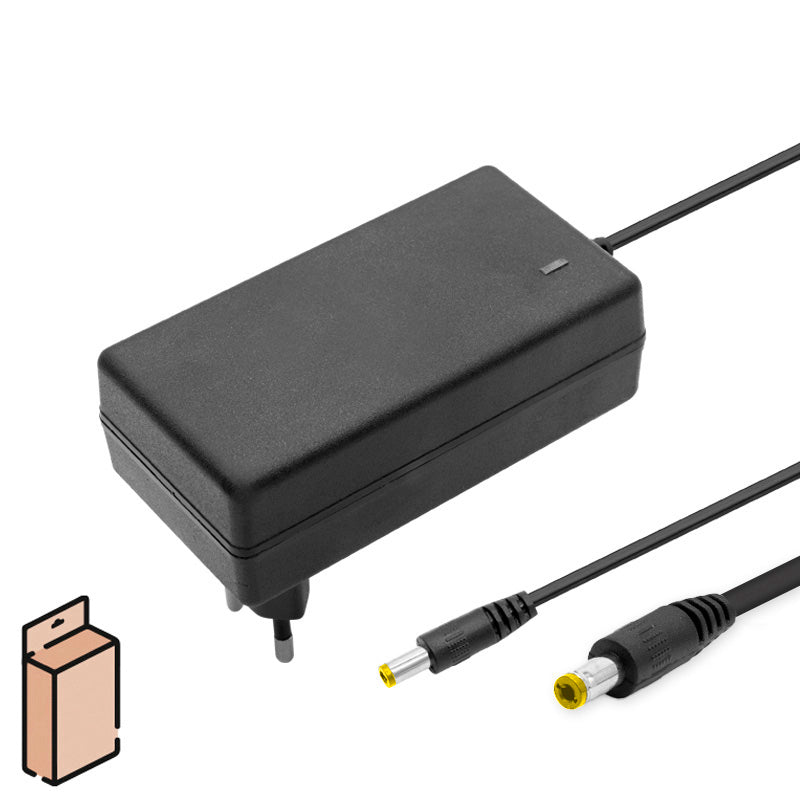 Carregador 48V (saída 54,6v) Conector 3A DC 5,5x2,1 mm