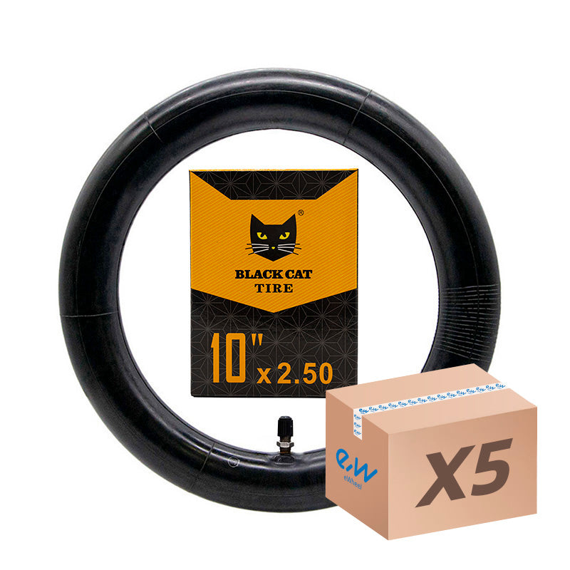 Schlauch 10x2,5 Black Cat - gerades Ventil - 5Stk