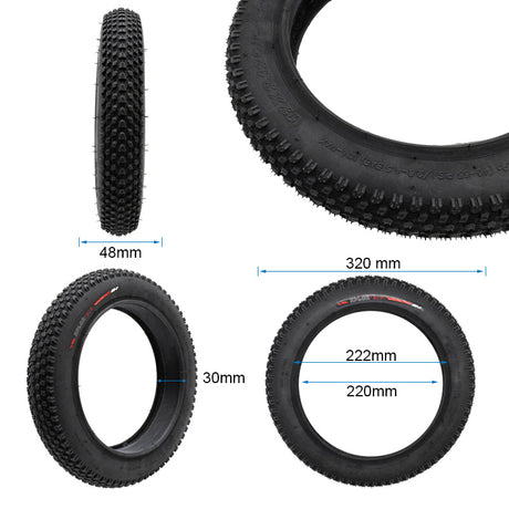 Neumático 12x2,125 Ewheel