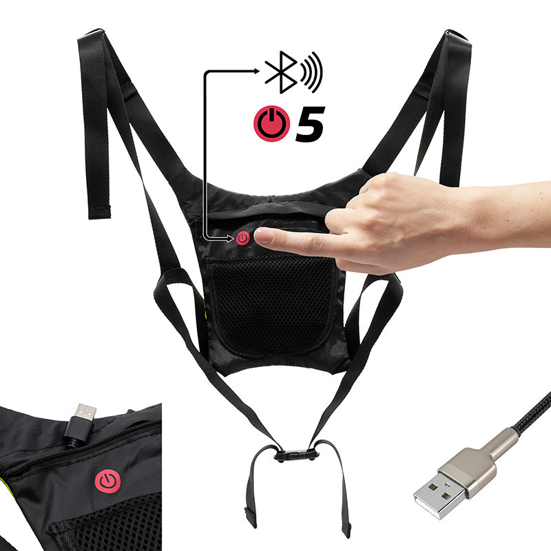 Vest with turn signals EWC001 - Ewheel 
