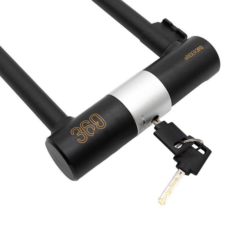 Candado en U de llave EWLK021 negro